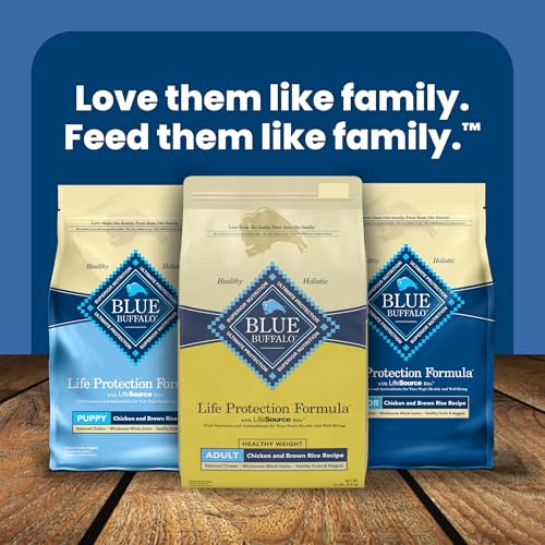 Blue Buffalo Life Protection Formula Adult Dry Dog Food, Helps Build and Maintain Strong Muscles, Made with Natural Ingredients, Chicken & Brown Rice Recipe, 30-lb. Bag