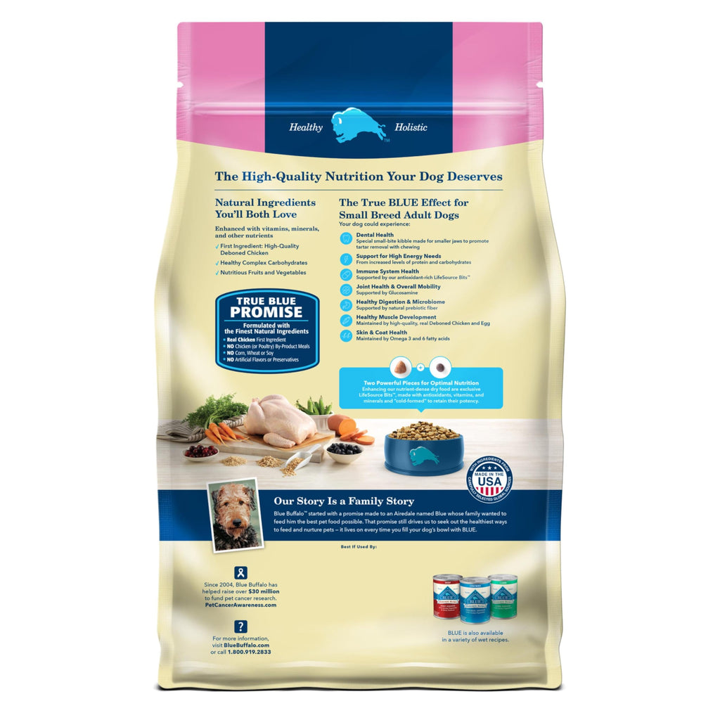 Blue Buffalo Life Protection Formula Adult Dry Dog Food, Helps Build and Maintain Strong Muscles, Made with Natural Ingredients, Chicken & Brown Rice Recipe, 30-lb. Bag